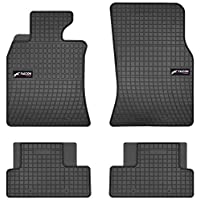 DBS Alfombrillas de Coche de Goma - A Medida - Alfombrillas para Coche - 4 uds. - Goma Inodora - Antideslizante…